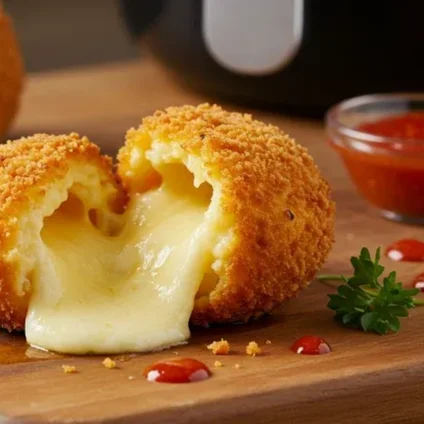 Bolinha de queijo com toque de noz-moscada